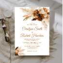 Search for bohemian wedding invitations Terracotta