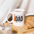 Search for father of the year mugs Established