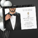 Search for black tie 50th birthday invitations Suit