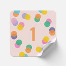 Search for number 1 one stickers Pink