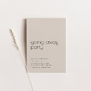 Search for relocating party invitations Retirement