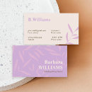 Search for ceremony business cards Purple