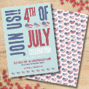 Search for modern 4th of july invitations Simple modern bold typography