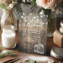 Search for eat drink and be married invitations Wood