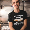 Search for synonym tshirts Grammar