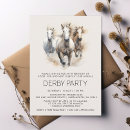 Search for derby party invitations Derby horse racing