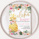 Search for pineapple baby shower invitations Hawaiian luau