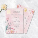 Search for indian lotus wedding invitations Pink