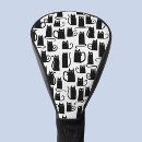 Search for halloween golf head covers Black cat