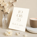Search for simple modern save the dates Typography