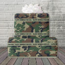 Search for hunters wrapping paper Camo