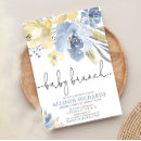 Search for brunch baby boy shower invitations Botanical