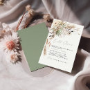 Search for pampas grass bridal shower invitations Eucalyptus