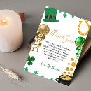 Search for irish baby shower Thank you
