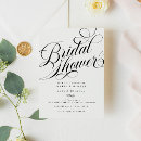 Search for fancy numbers bridal shower invitations Chic