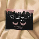 Search for lashes thank you cards Modern