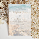 Search for romantic beach wedding invitations Seaside