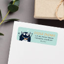 Search for little monster return address labels For kids