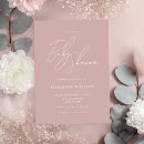 Search for rose baby shower invitations Minimalist