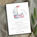 Search for sailboat thank you cards Modern elegant