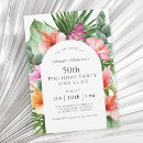Search for floral 50th birthday invitations Paperless digital download