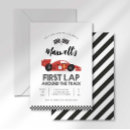 Search for race track birthday invitations Need four speed