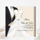 Search for dress wedding save the dates Black