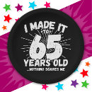Search for 65th birthday plates Humour
