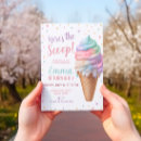 Search for pastel ice cream birthday invitations Two sweet birthday