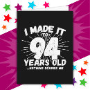 Search for 94th birthday cards Humour