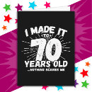 Search for 70th birthday cards Party