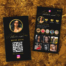 Search for influencer business cards Social media