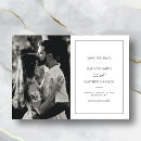 Search for 5x7 magnets wedding save the dates Black and white