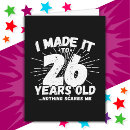 Search for funny 26th birthday Party
