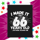 Search for 66th birthday cards Humour