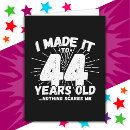 Search for 44th birthday cards Humour