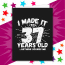 Search for 37 years cards 37th