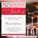 Search for 50 and fabulous invitations Stylish