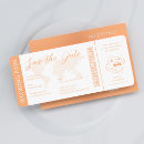 Search for travel ticket wedding invitations Modern