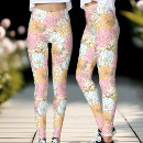 Search for pastel floral leggings Colourful