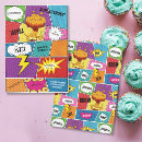 Search for comic book invitations Colourful