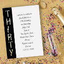 Search for male 30th birthday invitations Thirty