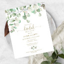 Search for inexpensive bridal shower invitations Greenery