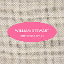 Search for oval name tags With magnetic back