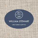 Search for oval name tags With magnetic back