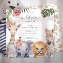 Search for zebra baby girl shower invitations Elephant