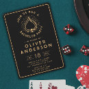 Search for casino stag party invitations Modern