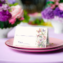 Search for butterflies place cards Purple