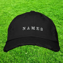 Search for designed adjustable embroidered hats For him
