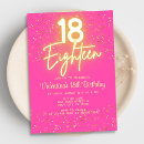 Search for unique 18th birthday invitations Modern